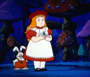 Alice und Benny Bunny sind nach dem Genu&szlig; ihrer eigenen Karamelbonbons dick und rund geworden.
