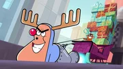 Fizz und Wiesel verteilen die Geschenke. K&ouml;nnen sie beliebter als der Weihnachtsmann werden, indem sie die Geschenke schon im Sommer verteilen?