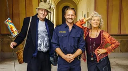 Das Trio auf dem Weg zum Gl&uuml;ck (v. li. n. .re.): Adam (G&uuml;nther Maria Halmer), Eddie (Maximilian Br&uuml;ckner) und Maria (Jutta Speidel).