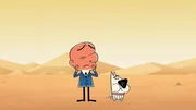 Mr. Magoo m&ouml;chte Mr. Cat den Wald zeigen, doch durch ein Missgeschick landen sie in der W&uuml;ste.