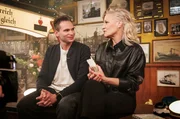 Gastgeberin Ina Müller und Fabian Köster. Gastgeberin Ina Müller und Fabian Köster.