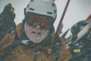 Bergsteiger verirren sich im Sturm auf der Haute Route. Bergsteiger verirren sich im Sturm auf der Haute Route.