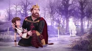 König Uther bittet Arthur um Verzeihung. König Uther bittet Arthur um Verzeihung.