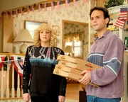 Wendi McLendon-Covey (Beverly Goldberg), Troy Gentile (Barry Goldberg). Wendi McLendon-Covey (Beverly Goldberg), Troy Gentile (Barry Goldberg).