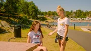 (v.li.): Sofia Haug Khoury (Lea), Selma Adeline Opedal (Andrine). (v.li.): Sofia Haug Khoury (Lea), Selma Adeline Opedal (Andrine).