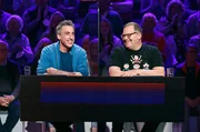 Rateteam-Kapitän Elton (r.) mit Schauspieler Alexander Schubert (l.). Rateteam-Kapitän Elton (r.) mit Schauspieler Alexander Schubert (l.).