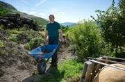Einen Weinberg bei B&uuml;hl in ein Selbstversorgerparadies umzugestalten ist die Vision von Frank Fr&ouml;hlich. Der Winzersohn wollte den konventionellen Rebenanbau aus &ouml;kologischen Gr&uuml;nden nicht fortf&uuml;hren und versucht nach den Regeln der Permakultur den ausgelaugten Boden wieder zu beleben.