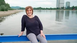 Kabarettistin Anka Zink hat die Sommer ihrer Kindheit und Jugend &uuml;berwiegend am Rhein verbracht.