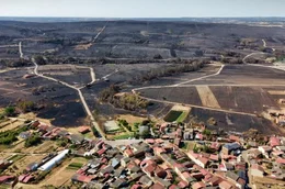 Brandfl&auml;che in der Sierra de la Culebra/Nordwestspanien im August 2025