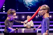 (v.l.n.r.) Klaas Heufer-Umlauf; Jeannine Michaelsen; Joko Winterscheidt