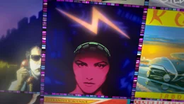 Ein Italo-Disco-Schallplattencover