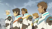 l-r: Shiro, Keith, Hunk, Pidge, Lance