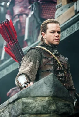 Im Kampf an der Mauer beweist William Garin (Matt Damon) seine Meisterschaft als Krieger.