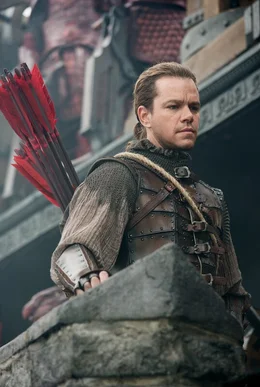 Im Kampf an der Mauer beweist William Garin (Matt Damon) seine Meisterschaft als Krieger.