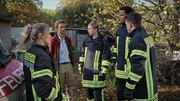 Person: Ruth Blauert als Yvonne Schwielow; Christopher Kohn als Felix Groneberg; Natascha Weitzendorf als Pippa Meisner; Philip Bender als Vitus Obus;