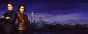 (1. Staffel) - Werden zur Zusammenarbeit gezwungen: Richard Castle (Nathan Fillion, l.) und Kate Beckett (Stana Katic, r.)