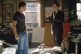 Finnegan Bell (Ethan Hawke, l.) kann nicht glauben, dass seine gro&szlig;e Liebe den wohlhabenden Architekten Walter Plane (Hank Azaria, r.) heiraten will.