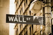 Wall Street Sign, Wall Street, Financial district, Lower Manhattan, Downtown, Manhattan, New York City, New York, USA Wall Street Sign, Wall Street, Financial district, Lower Manhattan, Downtown, Manhattan, New York City, New York, USA