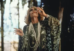 Die exzentrische Mrs. Dinsmoor (Anne Bancroft) verlor ihren Verstand, als ihr Verlobter sie vor dem Traualtar sitzen lie&szlig; ...
