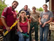 V.l.: Claus, Kinga, Henrik, Ralf und Thorsten V.l.: Claus, Kinga, Henrik, Ralf und Thorsten