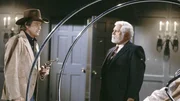 Colt Seavers (Lee Majors, l.) und George Farr (Bert Freed) Colt Seavers (Lee Majors, l.) und George Farr (Bert Freed)