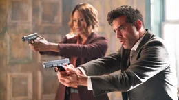 Detective Nevin (Laverne Cox) und Detective Vicars (Bobby Cannavale)