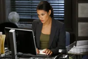 Hilft Laura vom Revier aus, einen neuen Mordfall zu lösen: Detective Meredith Bose (Janina Gavankar) ... Hilft Laura vom Revier aus, einen neuen Mordfall zu lösen: Detective Meredith Bose (Janina Gavankar) ...
