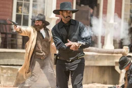 Sam Chisolm (Denzel Washington, vorne)