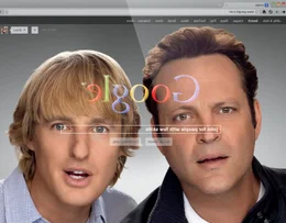 PRAKTI.COM - Artwork - mit Owen Wilson, l. und Vince Vaughn, r.