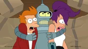 v.li.: Fry, Bender, Leela v.li.: Fry, Bender, Leela