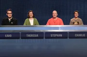 Die Kandidat:innen (v.l.n.r.): Ivo Schweikhart, Theresia Borrmann, Stephan Chrzescinski und Charlie Sarbach.