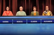 Die Kandidat:innen: Alexander B&ouml;rner (l.), Karina Meyer-Eyrich (3.v.r.), Marcel Tiedemann (2.v.r.) und Claudia Sch&auml;fer (r.).