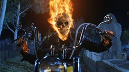 Bei Nacht wird Johnny Blaze (Nicolas Cage) zum Ghost Rider, der alle &Uuml;belt&auml;ter zur Rechenschaft zieht und die Gerechtigkeit der Finsternis bringt.
