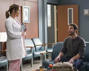 Dr. Jo Karev (Camilla Luddington), Todd Eames (Skylar Astin).