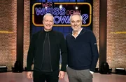 Treten bei "Wer weiß denn sowas?" als Kandidaten an: Der Gastronom und Fernsehkoch Alexander Herrmann (l.) und der Fernsehkoch und Kochbuchautor Christian Rach (r.). Treten bei "Wer weiß denn sowas?" als Kandidaten an: Der Gastronom und Fernsehkoch Alexander Herrmann (l.) und der Fernsehkoch und Kochbuchautor Christian Rach (r.).