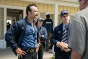 (v.l.n.r.) Special Agent Mike Franks (Kyle Schmid); Special Agent Lala Dominguez (Mariel Molino); Special Agent Bernard Randolf (Caleb Foote)