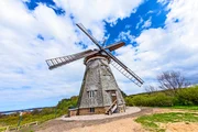 The Dutch windmill in Benz on the island of Usedom, Mecklenburg-Western Pomerania, Germany The Dutch windmill in Benz on the island of Usedom, Mecklenburg-Western Pomerania, Germany