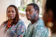 Jo Martin (Rakesha Lorde), Hakeem Kae-Kazim (Marvin Peters/Linus Peters). Jo Martin (Rakesha Lorde), Hakeem Kae-Kazim (Marvin Peters/Linus Peters).