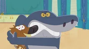 Zigs neue Anziehungskraft wirkt nicht nur bet&ouml;rend auf Marina, sondern auch auf Sharko!