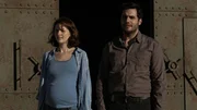 Rachel Russo (Olivia Morris, l.); Liam Ruddock (Ben Cura, r.)
