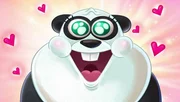 Der Plan funktioniert: In der Gestalt eines s&uuml;&szlig;en Pandas gelingt es dem Meister der Unterwelt, Marinas Freund zu werden.