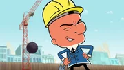 Mr. Magoo m&ouml;chte mit Mr. Cat auf eine Mittelalter-Show gehen. Er landet aber versehentlich auf einer Baustelle...