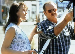 Ermittlungsfeld Familie. Lori (Robin Wright Penn), Jerry (Jack Nicholson).