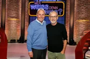 Treten bei "Wer wei&szlig; denn sowas?" als Kandidaten gegeneinander an: Der Fernsehmoderator und Sportreporter J&ouml;rg Wontorra (l.) und der Fernsehmoderator, Sportreporter und Musiker Reinhold Beckmann (r.).