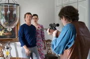 Rasmus Haffner (Jörn Hentschel, r,) macht Bernhard Wagner (Max Gertsch, l.) für den Tod seines Sohnes verantwortlich (mit Annika Kuhl, h.M.). Rasmus Haffner (Jörn Hentschel, r,) macht Bernhard Wagner (Max Gertsch, l.) für den Tod seines Sohnes verantwortlich (mit Annika Kuhl, h.M.).