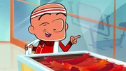 Mr. Magoo verwechselt den Geruch des W&uuml;rstchenstandes mit einem neuen Parf&uuml;rm von Cindy.