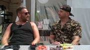 Sascha (li.) und Dennis sind auf Di&auml;t