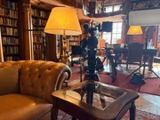 Interview-Set im Schloss Leopoldskron Interview-Set im Schloss Leopoldskron