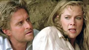 Abenteurer Jack Colton (Michael Douglas) und Autorin Joan Wilder (Kathlee Turner) m&uuml;ssen ihr n&auml;chstes Abenteuer bestehen.
