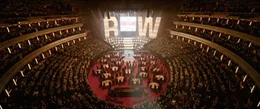 Jonno Davies as &ldquo;Robbie Williams" in Better Man from Paramount Pictures.